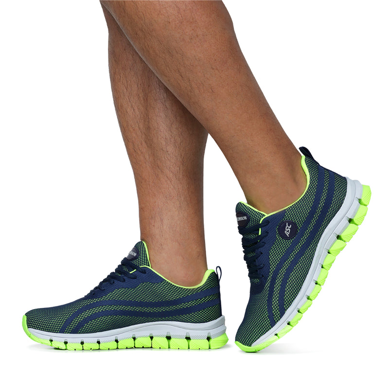 Tenis verde best sale limao masculino